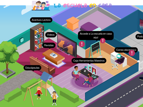 'laescuelaencasa.mx' screenshot