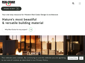 'realcedar.com' screenshot