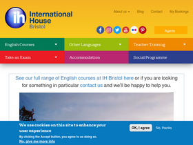 'ihbristol.com' screenshot