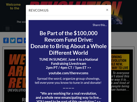 'revcom.us' screenshot