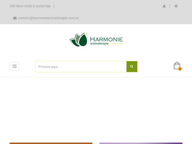 'harmoniearomaterapia.com.br' screenshot