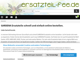 'ersatzteil-fee.de' screenshot