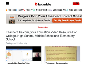 'teachertube.com' screenshot
