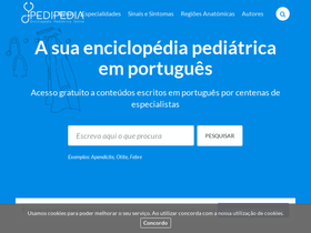 'pedipedia.org' screenshot