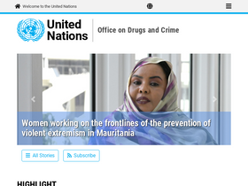 'dmpone.unodc.org' screenshot