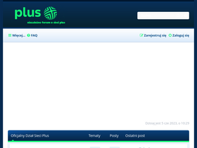 'plusforum.pl' screenshot