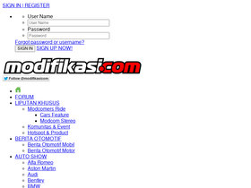 'modifikasi.com' screenshot