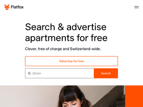 'flatfox.ch' screenshot