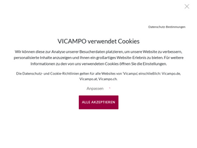 'vicampo.de' screenshot