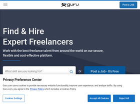 'guru.com' screenshot