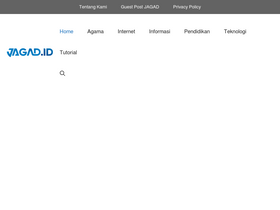 'jagad.id' screenshot
