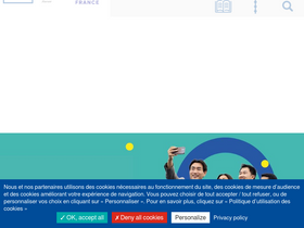 'campusfrance.org' screenshot