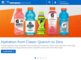 'pepsicopartners.com' screenshot