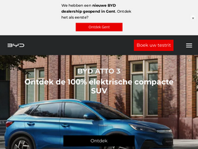 'bydauto.be' screenshot