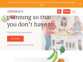 'cooksmarts.com' screenshot
