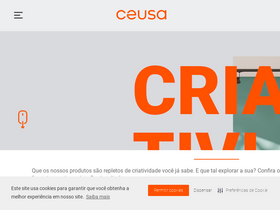 'ceusa.com.br' screenshot