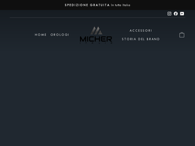 Micheritalia homepage screenshot