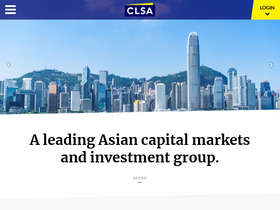 'clsa.com' screenshot