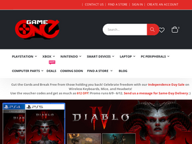 'gameone.ph' screenshot