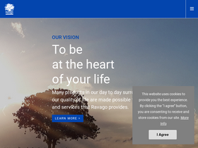 'ravago.com' screenshot