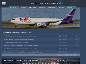 'pilotcareercentre.com' screenshot