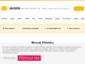 'skrblik.cz' screenshot
