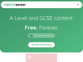 'studyrocket.co.uk' screenshot