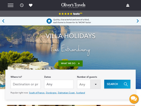 'oliverstravels.com' screenshot