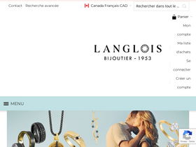'bijouterielanglois.com' screenshot
