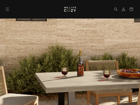 welivecozy.com homepage screenshot