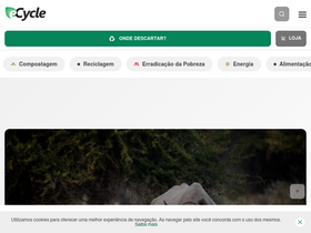 'ecycle.com.br' screenshot