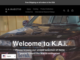 kainjection.com homepage screenshot