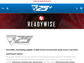 'dsgarms.com' screenshot