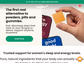 Suplerr homepage screenshot