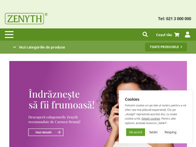 'zenyth.ro' screenshot