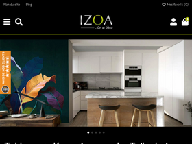 'izoa.fr' screenshot