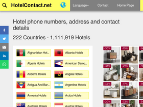 'hotelcontact.net' screenshot