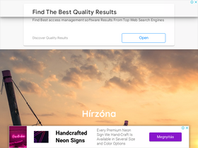 'hirzona.com' screenshot