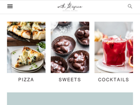 'withspice.com' screenshot