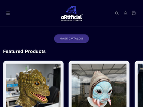artificialfxec.com homepage screenshot