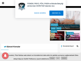 'polisnoktasi.com' screenshot