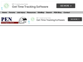 'postalemployeenetwork.com' screenshot