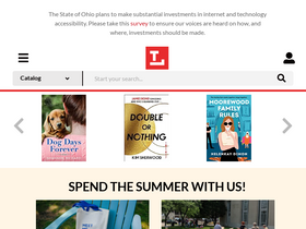 'toledolibrary.org' screenshot