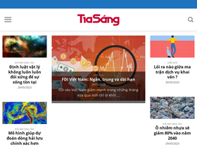 'tiasang.com.vn' screenshot