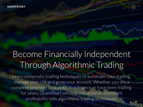 'quantstart.com' screenshot