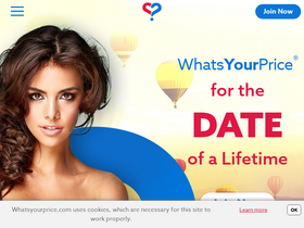 'whatsyourprice.com' screenshot