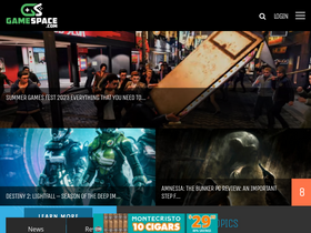 'gamespace.com' screenshot