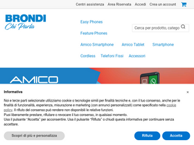 'brondi.it' screenshot