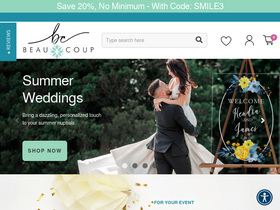 'beau-coup.com' screenshot