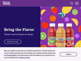 'welchs.com' screenshot